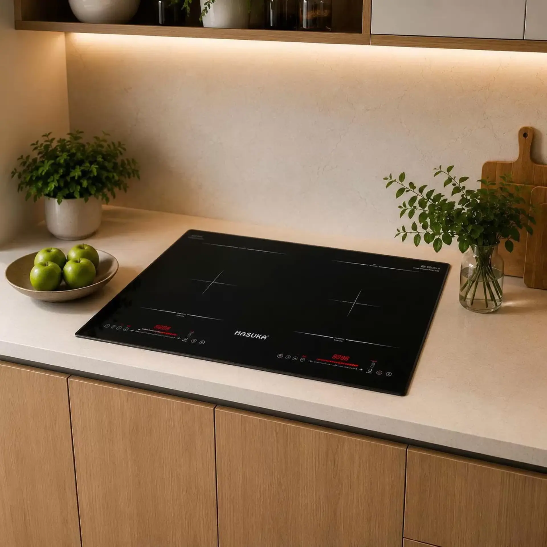 Bếp điện từ đôi Hasuka HSK-BT6868ML