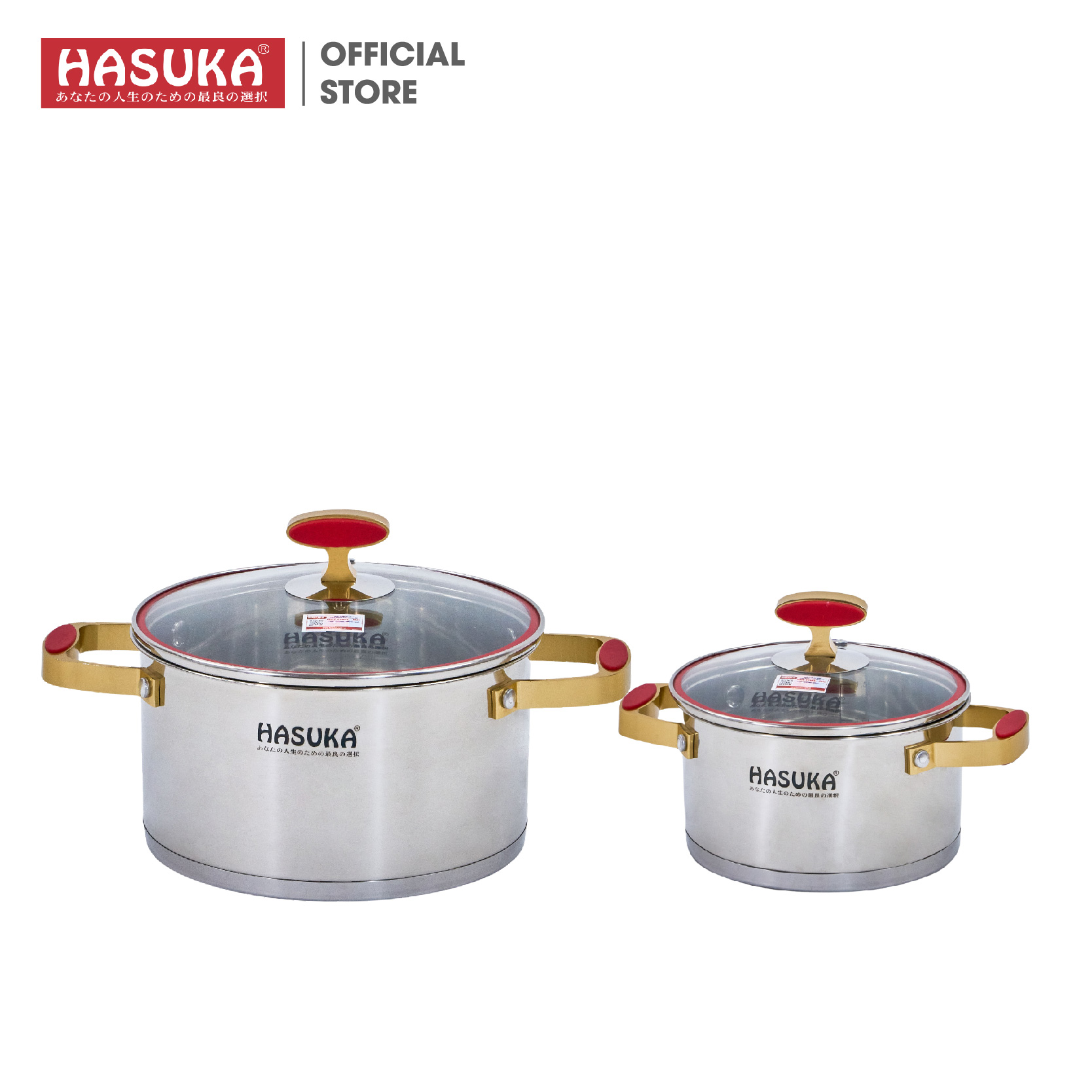 BỘ NỒI INOX HASUKA HSK-BN386