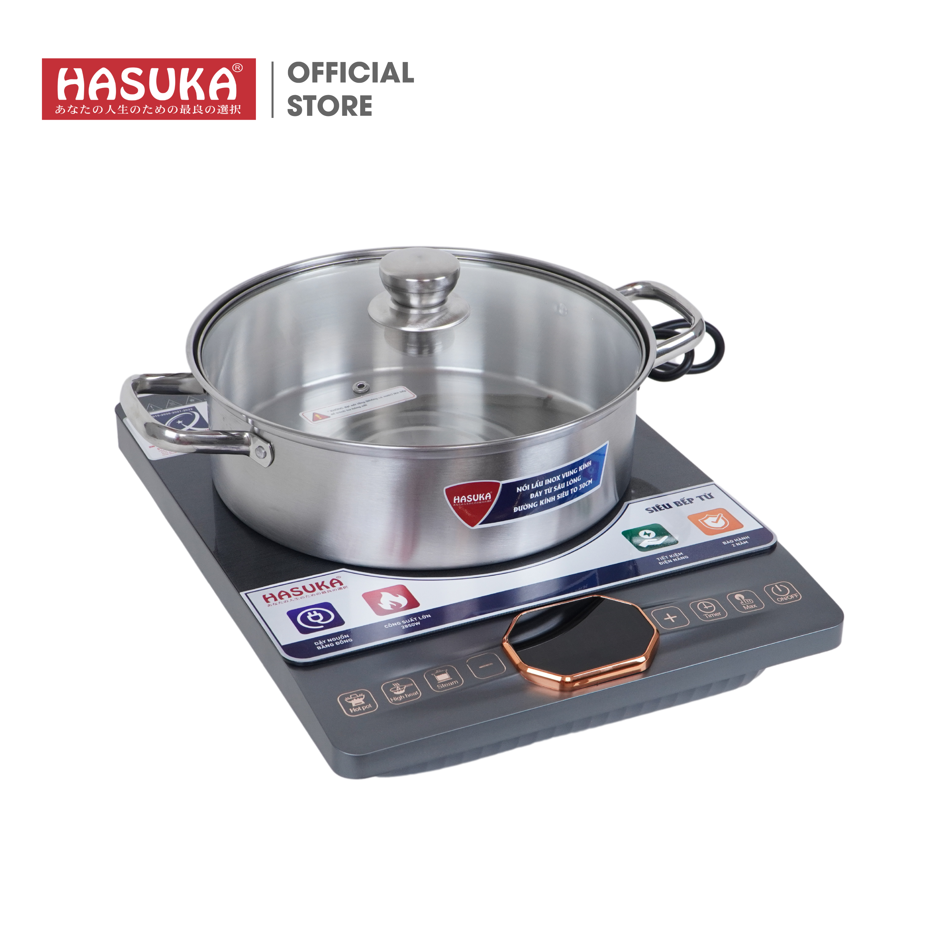 BẾP TỪ ĐƠN HASUKA HSK-624