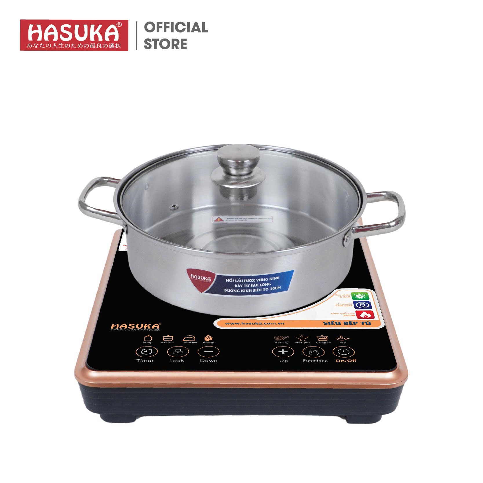 BẾP TỪ ĐƠN HASUKA HSK-621