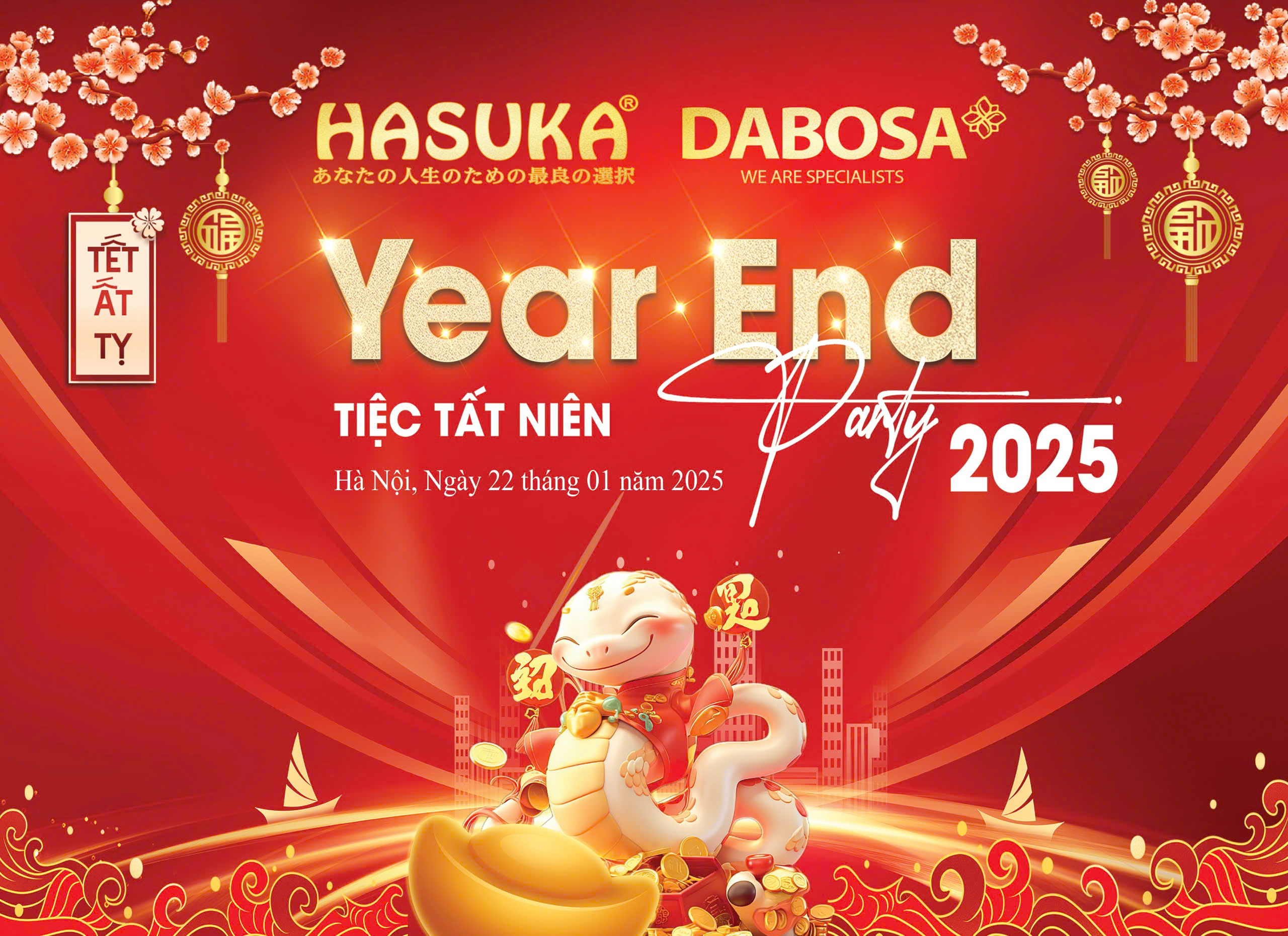 TIỆC TẤT NIÊN 2025 - NHỮNG KHOẢNH KHẮC ĐÁNG NHỚ CỦA HASUKA - DABOSA